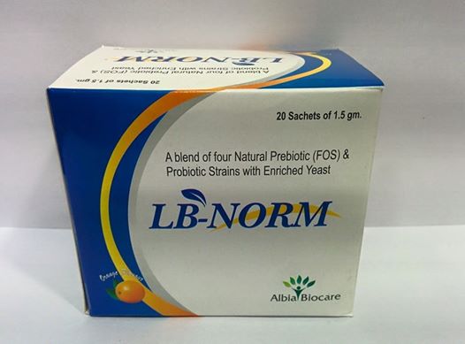 LB-NORM SACHET | Pre & Probiotic Strains with Zinc